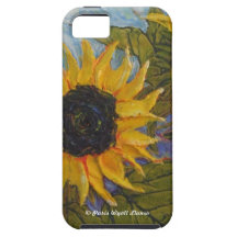 Pariss gult fodral för solrosiPhone 5 iPhone 5 Case-Mate Skydd