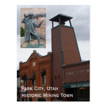 Park City Utah souvenirvykort