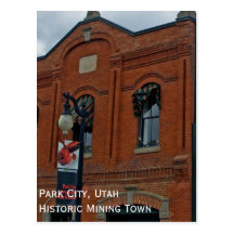 Park City Utah souvenirvykort