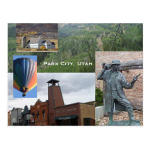 Park City Utah souvenirvykort