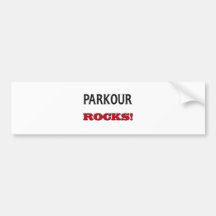 Parkour stenar bildekal