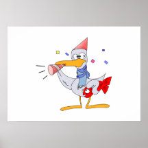 Party Bird Posters