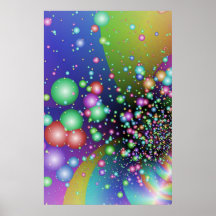 Party i Fractal Affischer