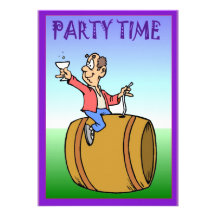 Party Time - inbjudan