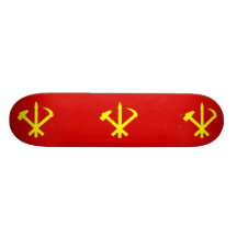 party Workers'27 av Korea, politiska Colombia Skate Board Decks