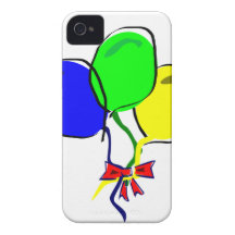 PartyBallons iPhone 4 Case-Mate Fodral