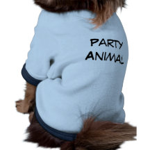 "Partydjur" hund tröja