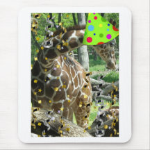 Partydjurgiraff Mus Matta