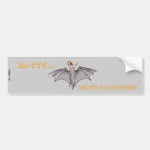 Partyfladdermöss - som är batty om den Halloween b
