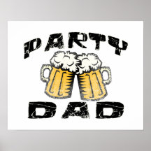 Partypappa Affischer