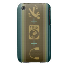 Partysammanbrott Case-Mate iPhone 3 Fodraler