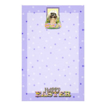 Påskäggkakor - Shih Tzu - Opal Brevpapper Design