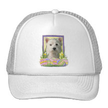 Påskäggkakor - västra höglands- Terrier Trucker Keps