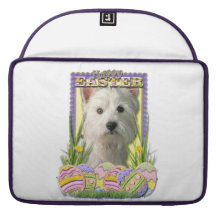 Påskäggkakor - västra höglands- Terrier Sleeves För MacBook Pro