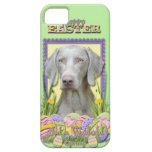 Påskäggkakor - Weimeraner iPhone 5 Cover