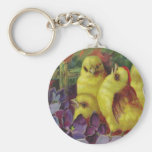 Påskchickhälsningar Nyckel Ring