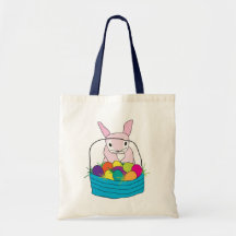 PåskhareT-tröja och gåvor Tote Bag