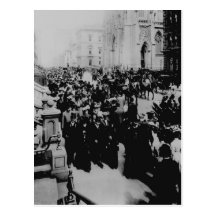 Påskparaden NYC 1906 Vykort
