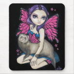"Påskyndar vesslan med fjärilen" Mousepad musmattor
