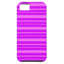 Passionerat lila- & chockrosarandmönster iPhone 5 Case-Mate fodral