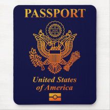 PASSPORT(USA) マウスパッド