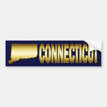 PÅSTÅ AV CONNECTICUT BILDEKALER