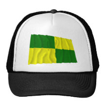 Pastaza som vinkar flagga trucker kepsar
