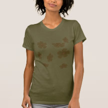 pastellblommor t-shirts