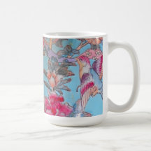 Pastellfärgad Cloisonne Mugg