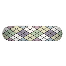 Pastellfärgade diamanter Argyle Skate Boards