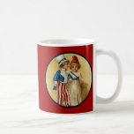 Patriotic_Boy och Girl_Mug Mugg