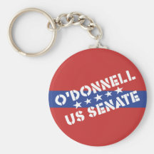Patriotisk Christine O'Donnell US senat - Delaware Nyckelringar