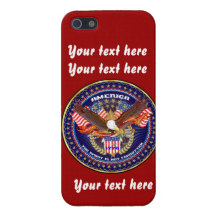 Patriotiskt behar all stilar beskådar konstnärkomm iPhone 5 cover