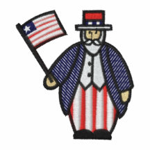 Patriotiskt USA broderat bästa