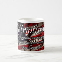 Patriotism Kaffe Kopp
