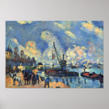 Paul Cezanne konst Affisch