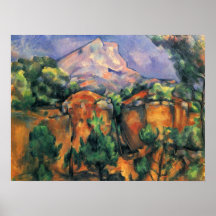 Paul Cezanne konst Affischer