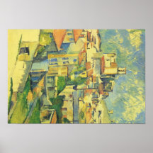Paul Cezanne konst Posters