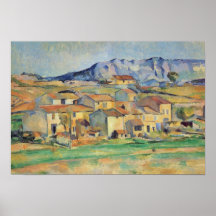 Paul Cezanne konstverk Affischer