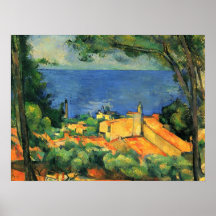 Paul Cezanne konstverk Posters