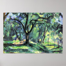 Paul Cezanne konstverk Print