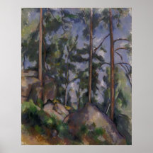 Paul Cézanne - sörjer och vaggar Affischer