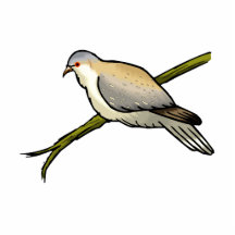 Paulette Pigeon.png Acrylic Cut Outs