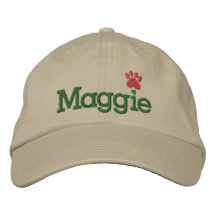 Pawprint lock vid SRF Broderad Baseball Keps