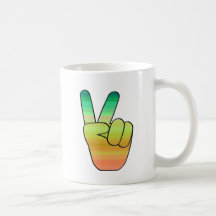 Peace-03 Kaffe Mugg