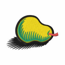 PEAR BRODERAD TRÖJA