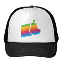 Peardatorer - Retro Apple-datorparodihatt Kepsar