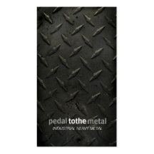 Pedal för GC | till metallen Visitkort Mallar
