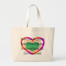 pediatrisk sjuksköterskadikthjärta tote bags