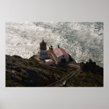 Peka den Reyes fyren Print